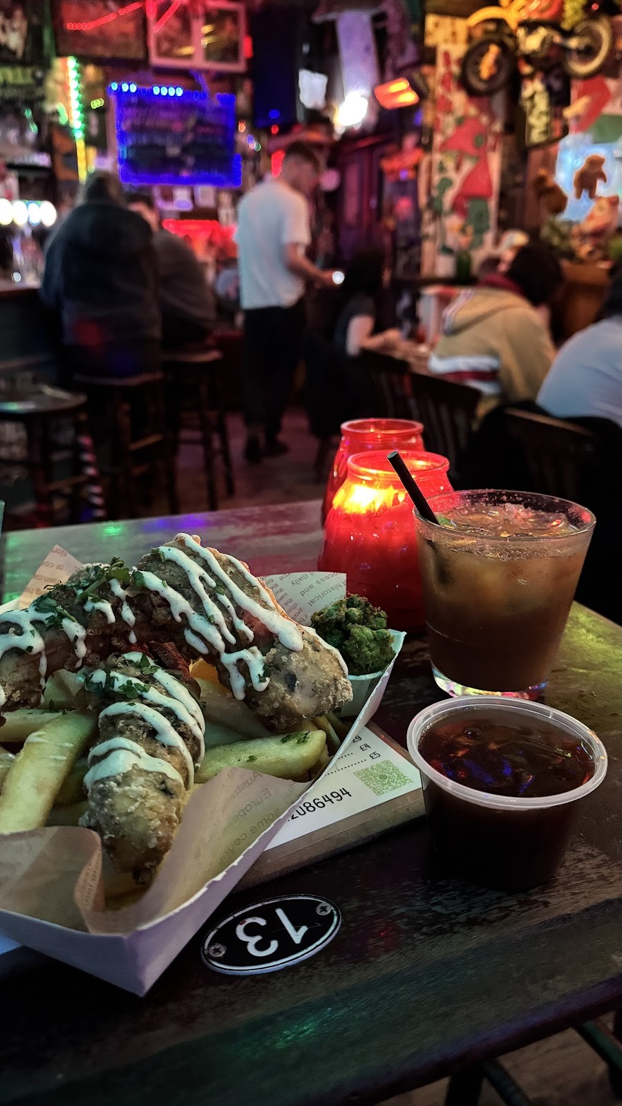 The Happy Fish: food & drinks