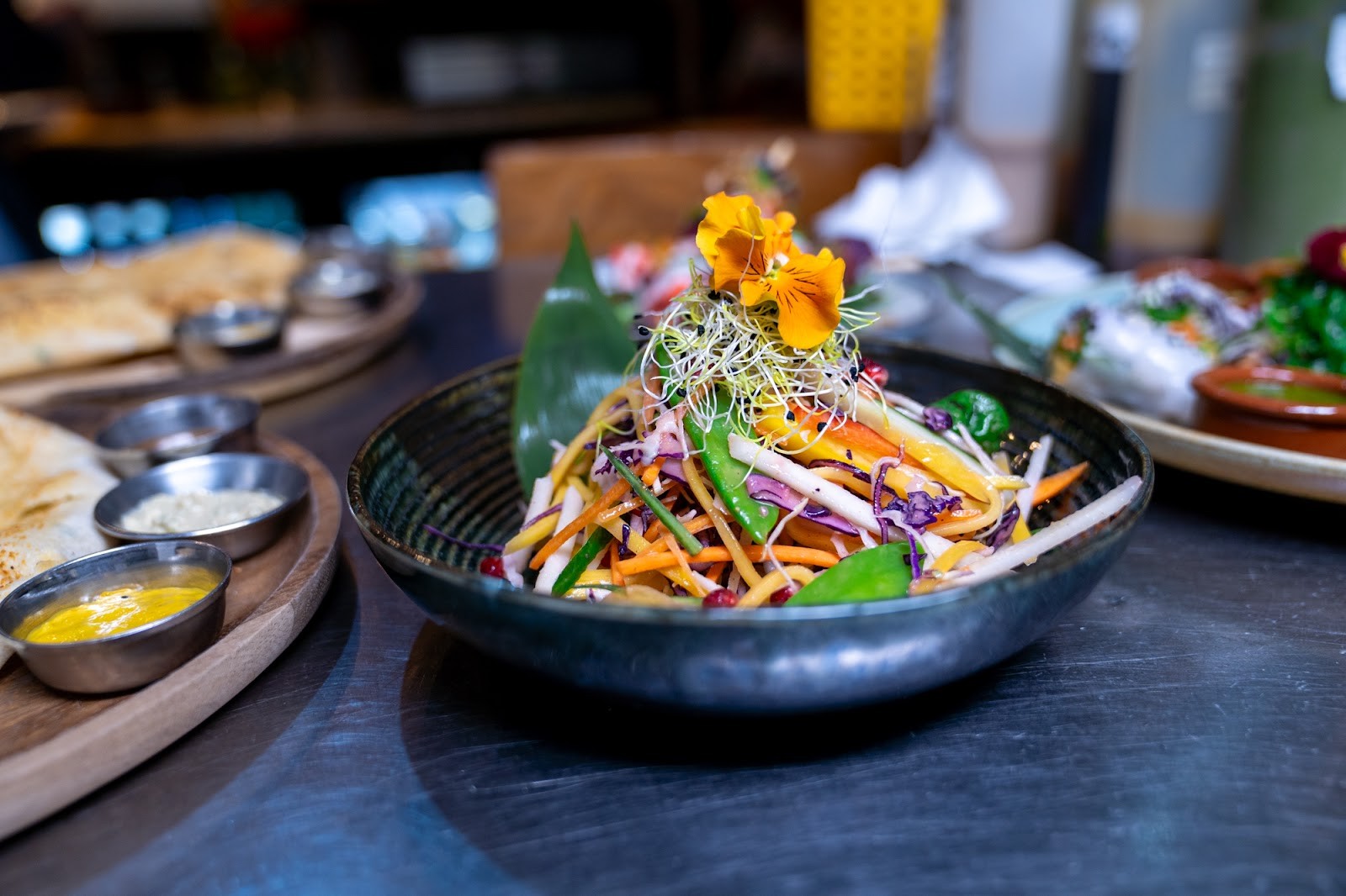 Golden Temple Vegetarisch Restaurant: food & drinks