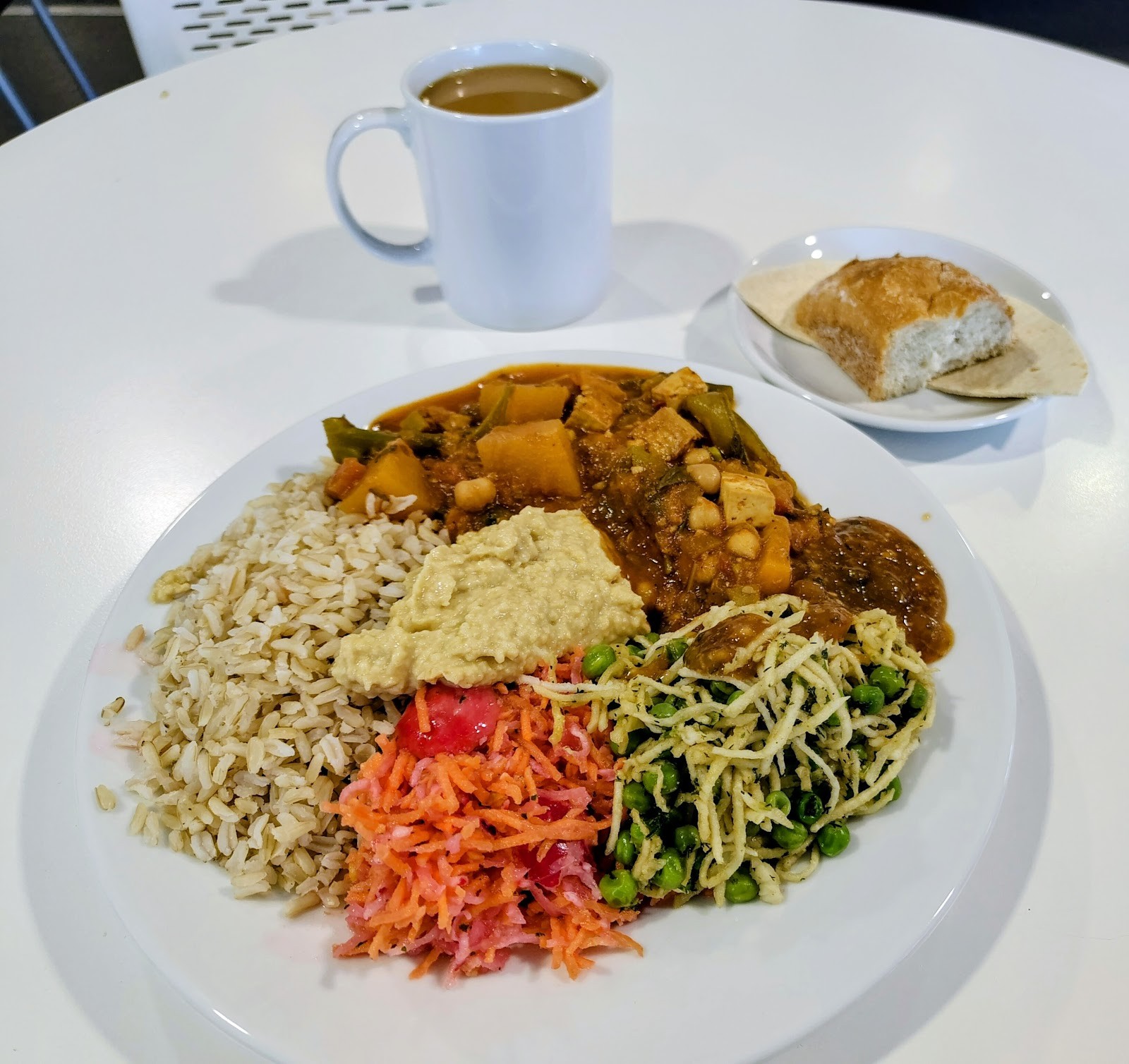 Community Cafe at 5 Pancras Square: food & drinks