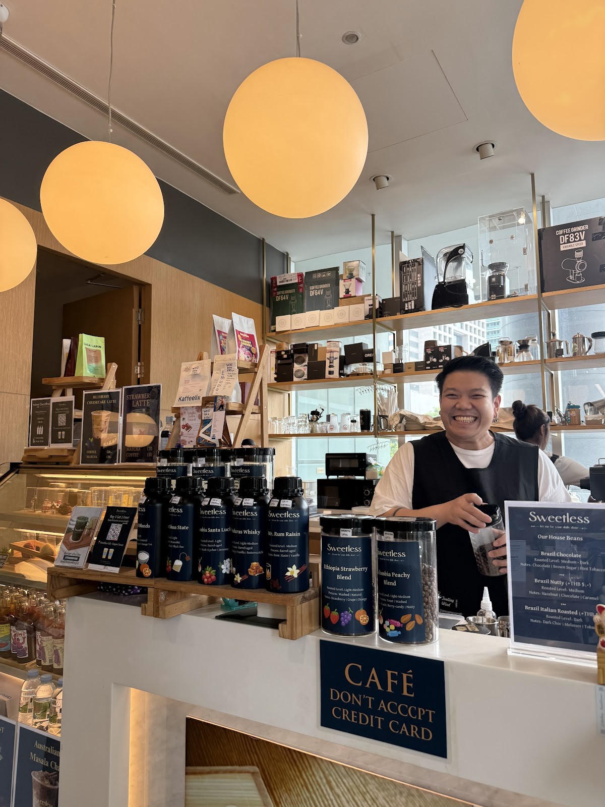 Sweetless Cafe - Empire Tower: the place