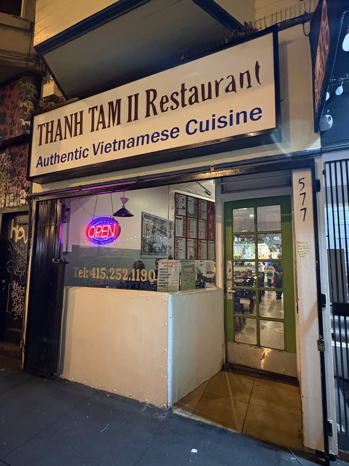 Thanh Tam II: the place