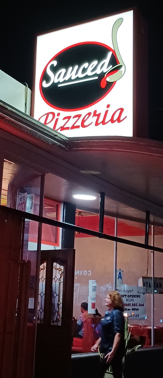 Sauced Pizzeria: the place
