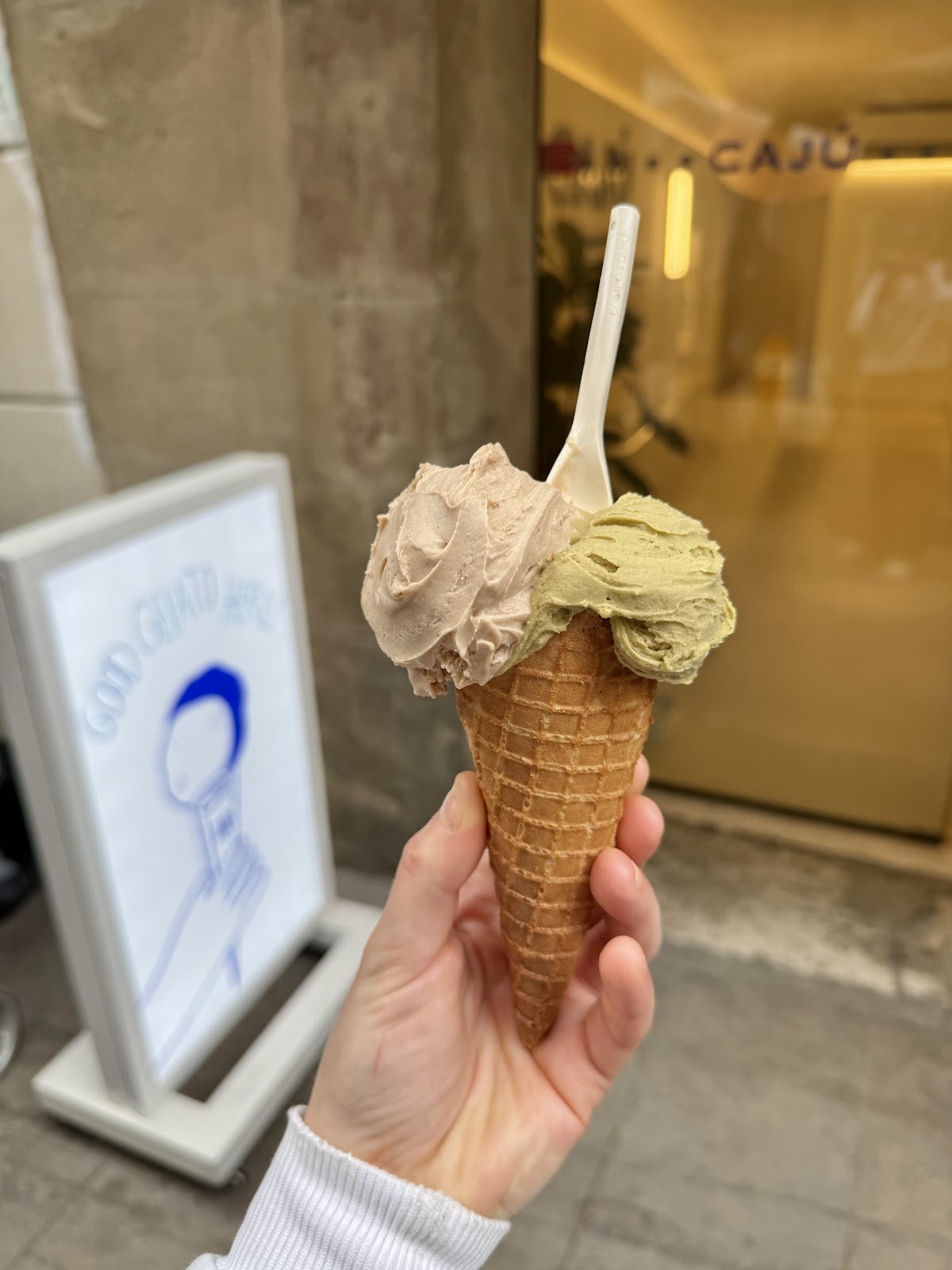 CAJÚ gelato: food & drinks