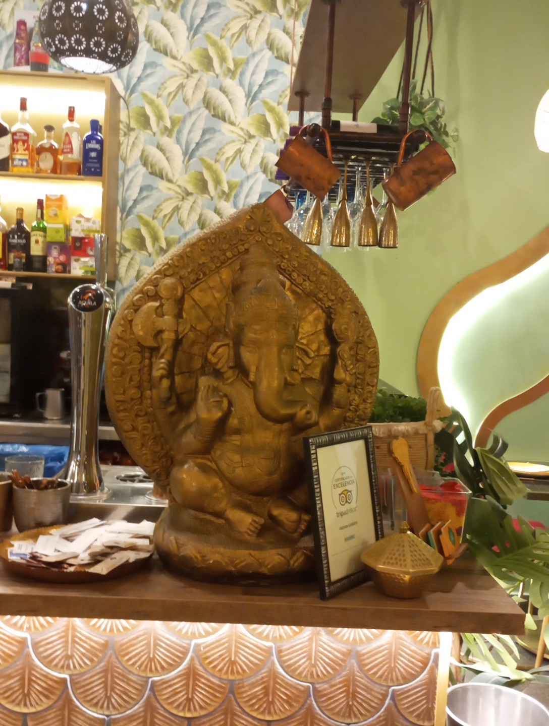 Restaurante Indian Garden: the place
