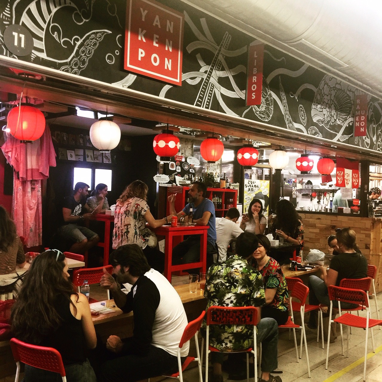 YAN KEN PON Mercado de San Fernando: the place