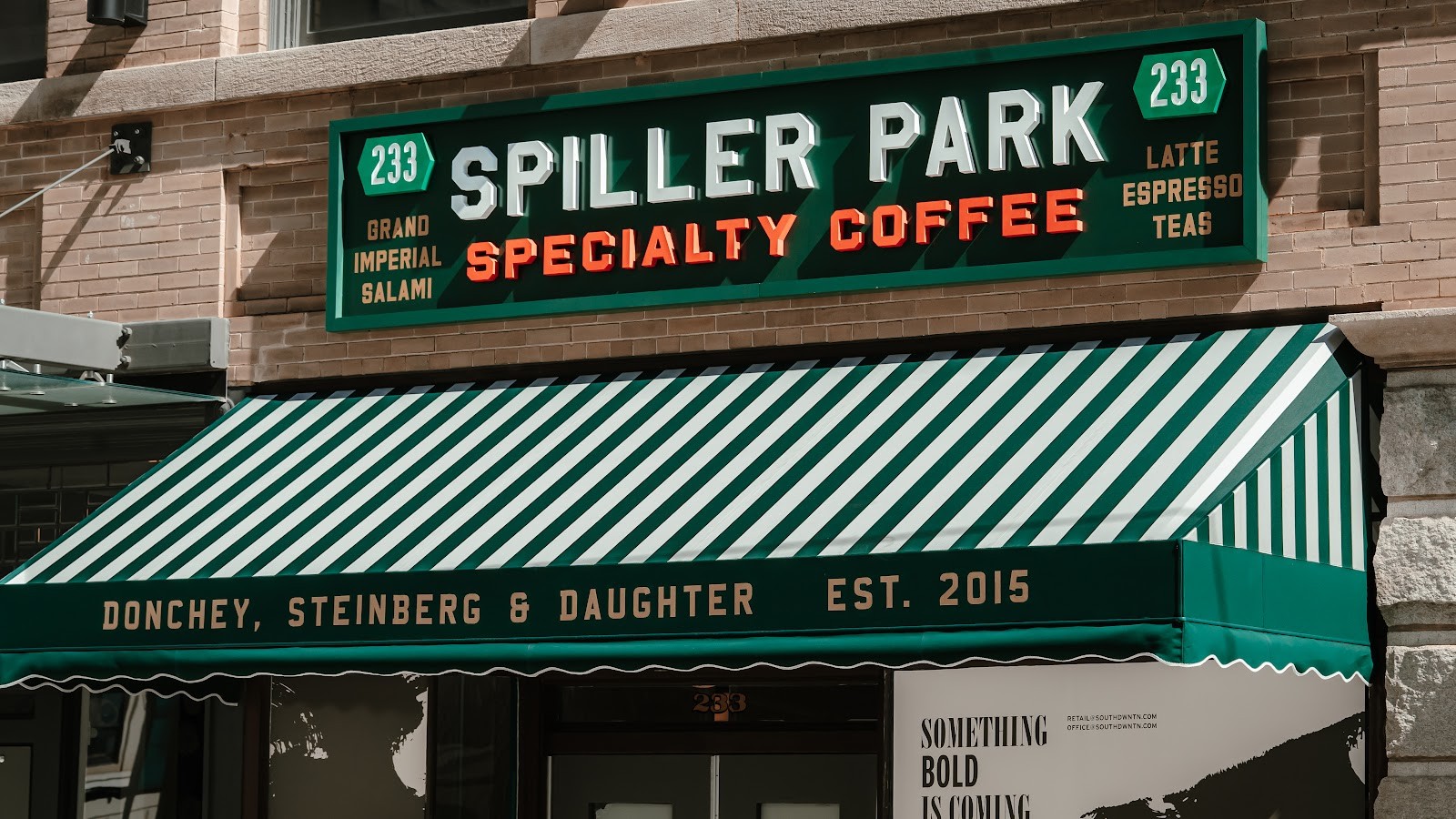 Spiller Park Coffee "SP4": the place