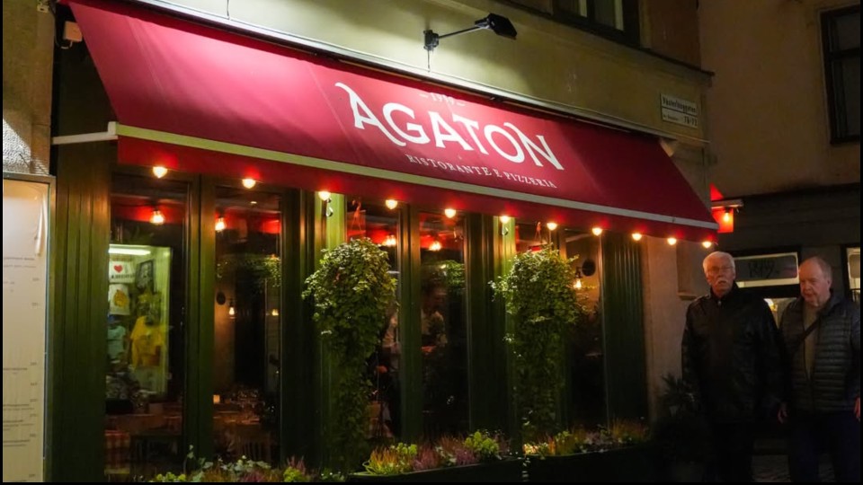 Restaurang Agaton: the place