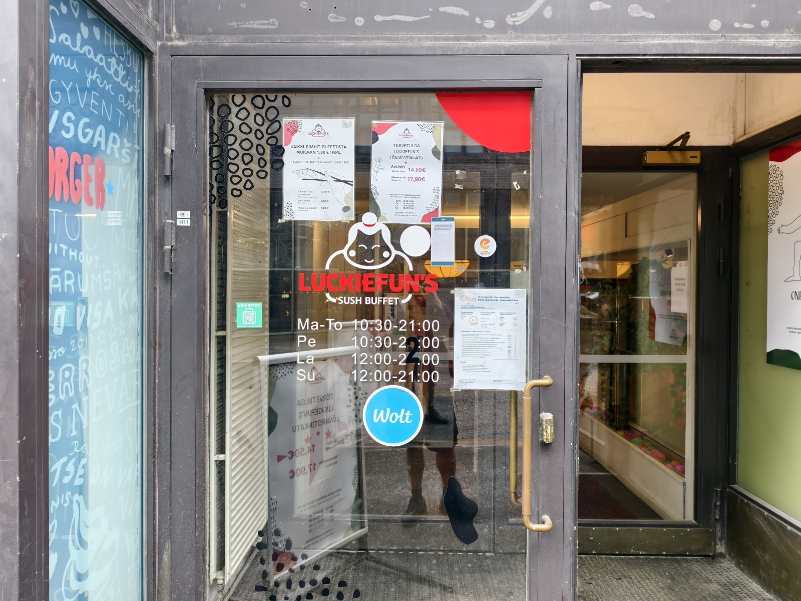 Luckiefun’s Sushibuffet Lönnrotinkatu: the place
