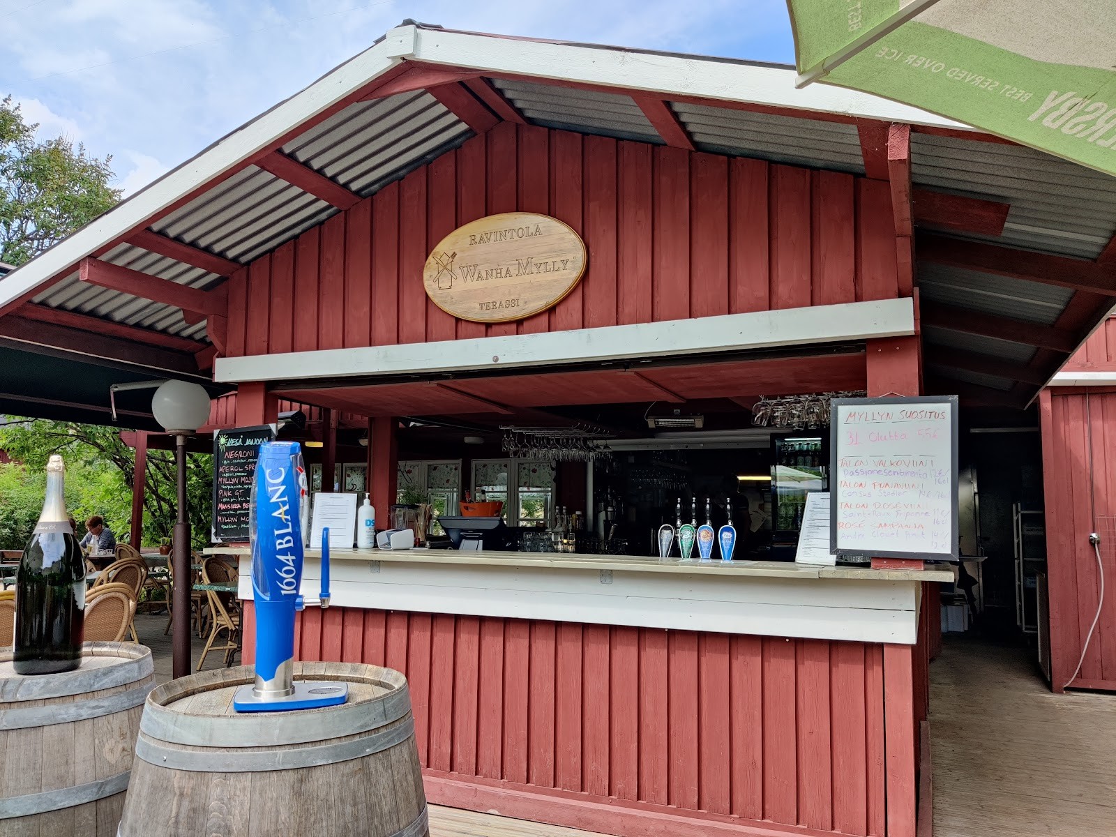 Ravintola Wanha Mylly: the place