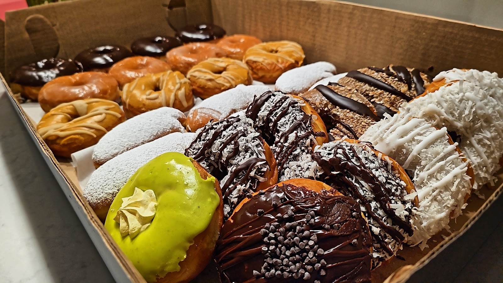 Donut Run: food & drinks