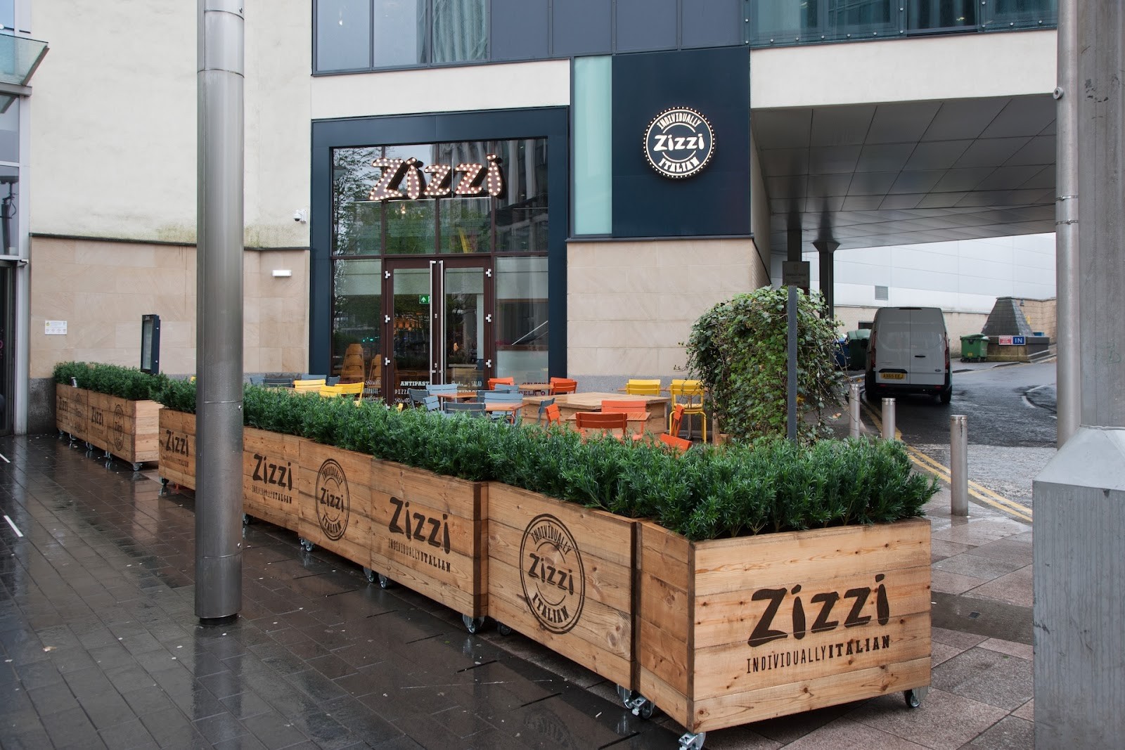 Zizzi - Cardiff St David's: the place