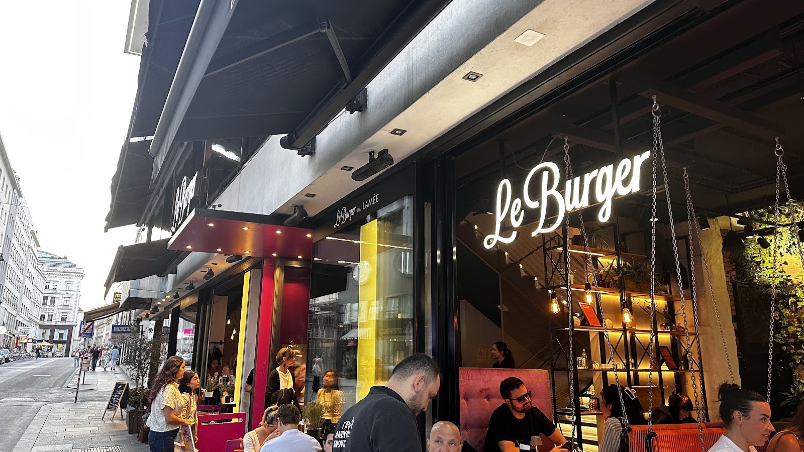 Le Burger Rotenturmstraße: the place