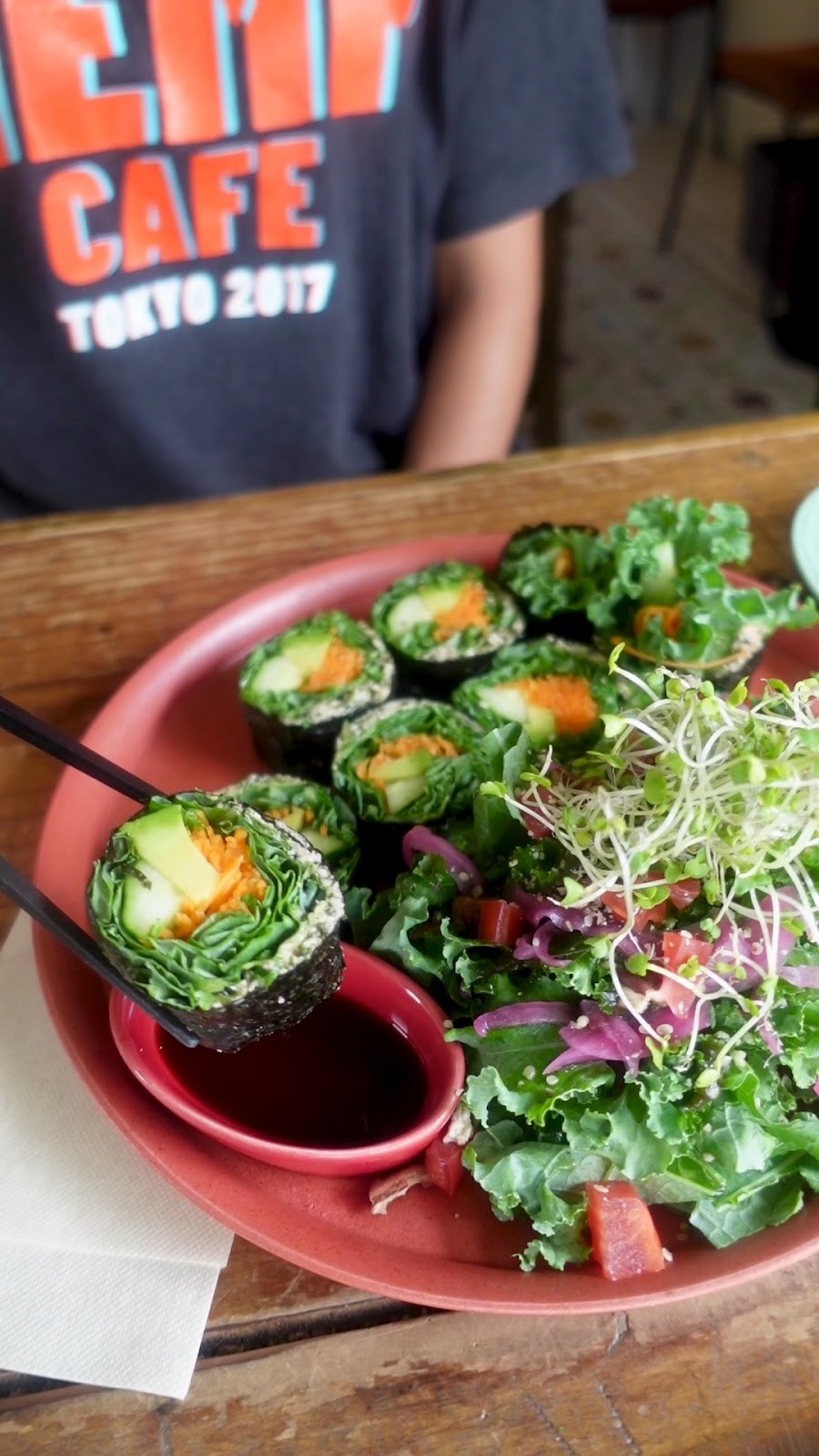 Hemp Cafe Tokyo: food & drinks