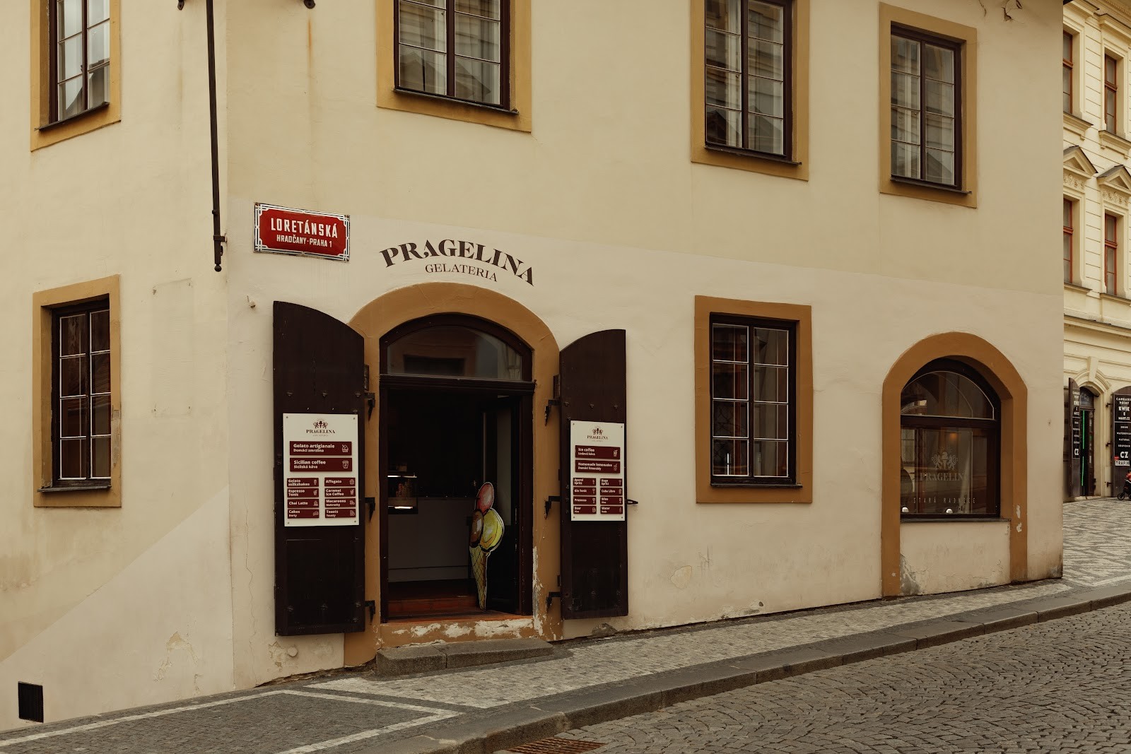 PRAGELINA - gelateria: the place
