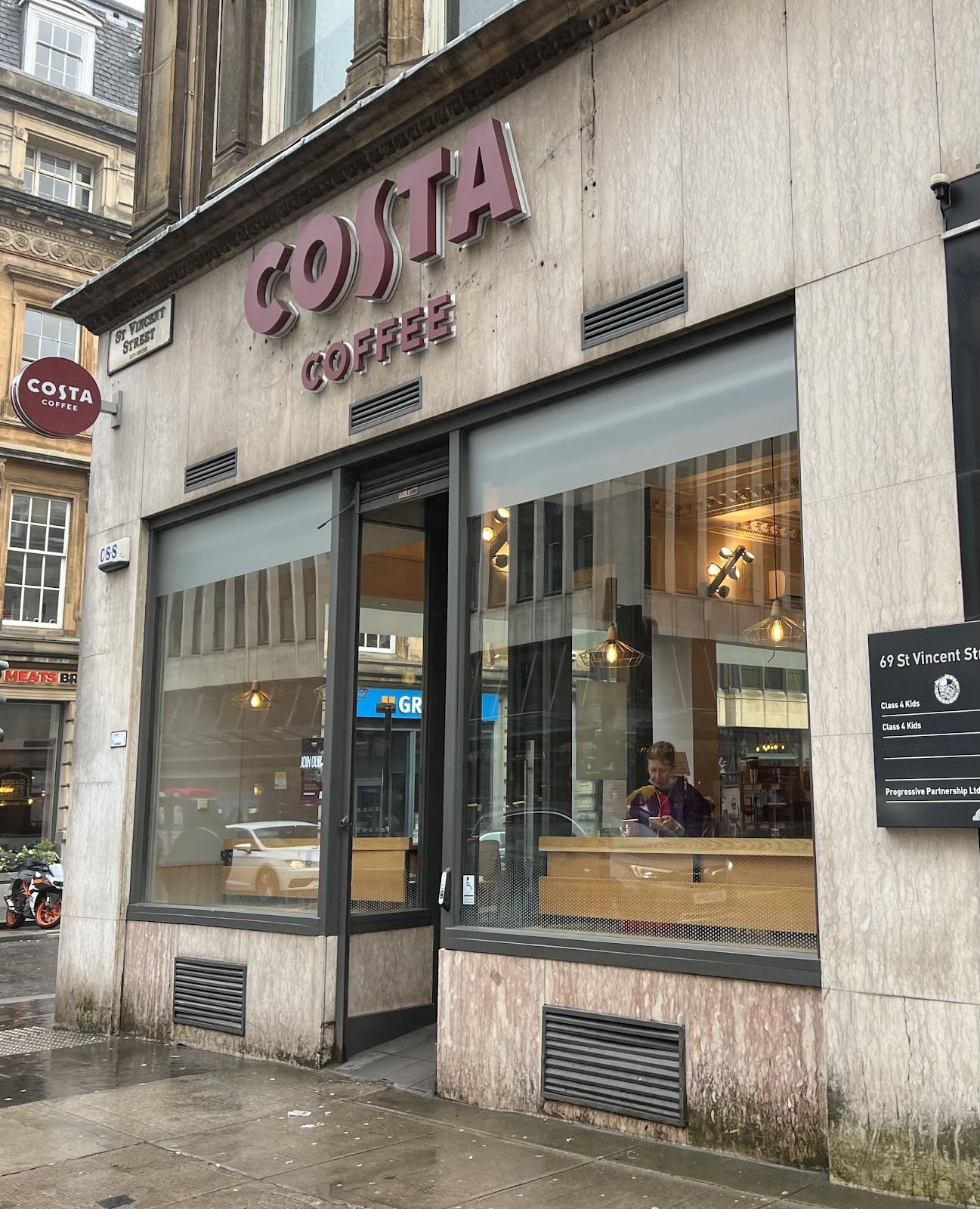 Costa Coffee: the place