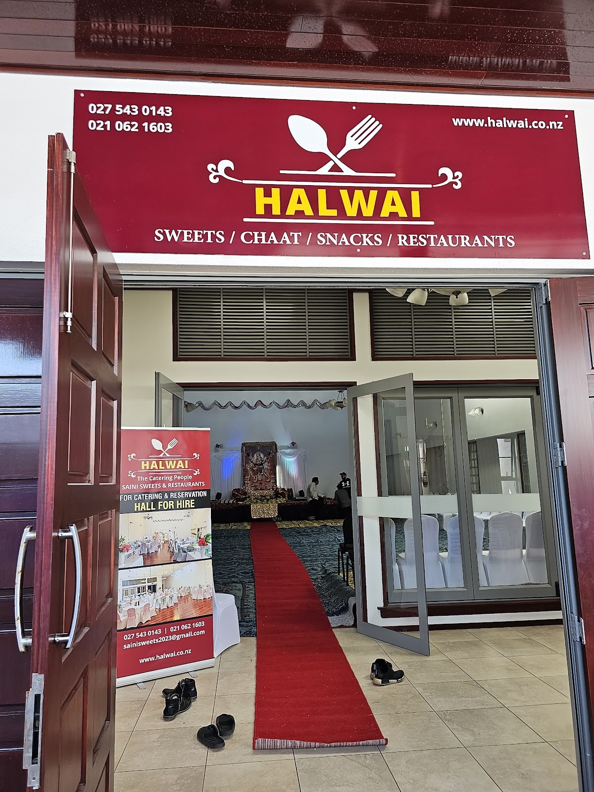 Halwai Banquet: the place
