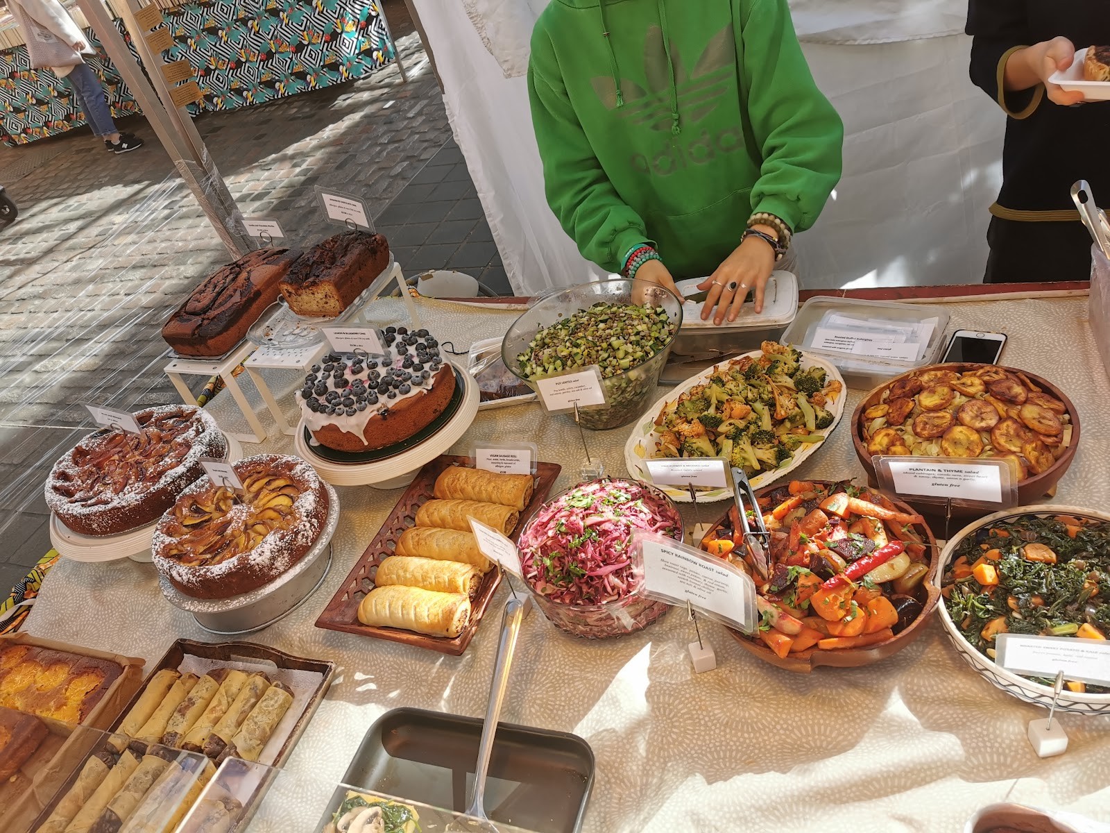 Vegan Garden London: food & drinks