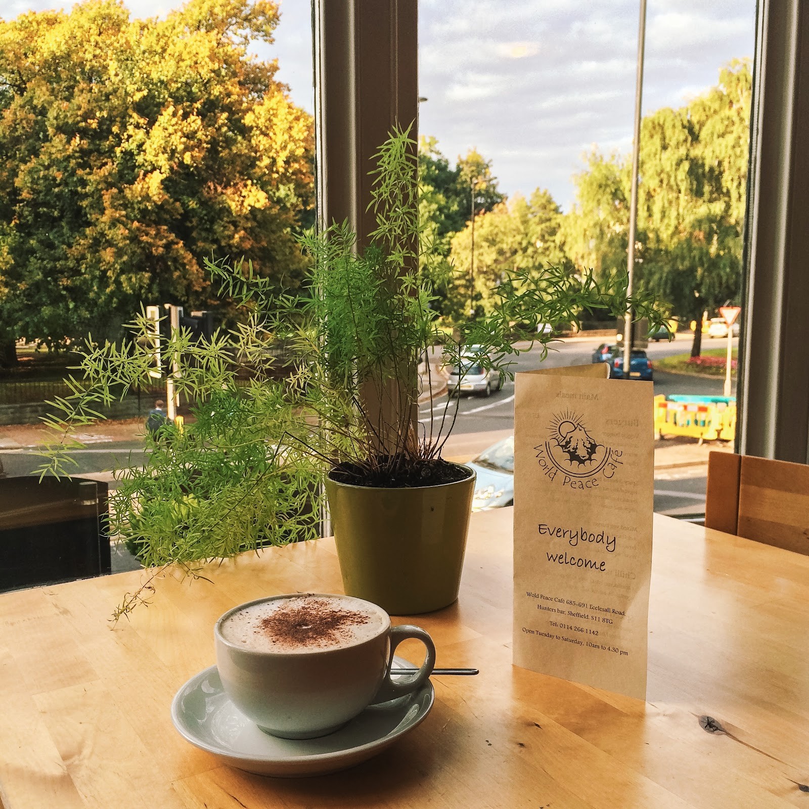 World Peace Cafe: the place