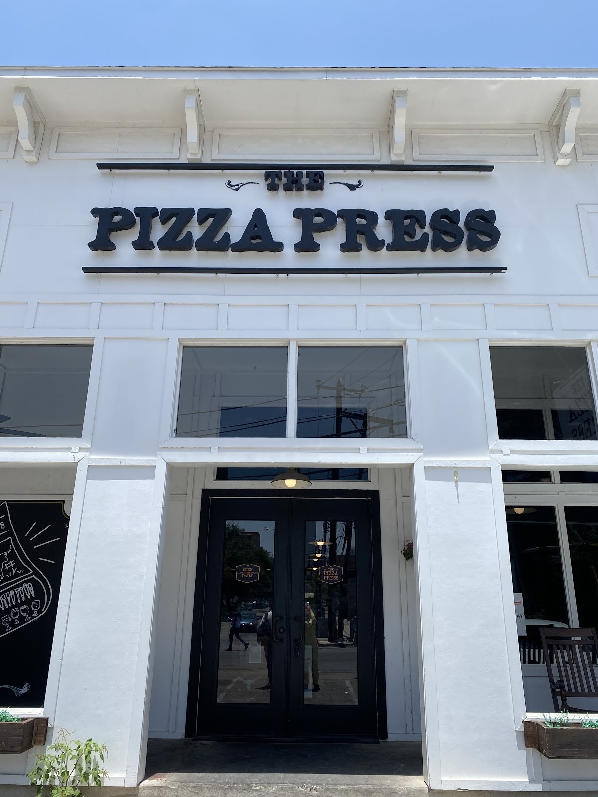 The Pizza Press: the place