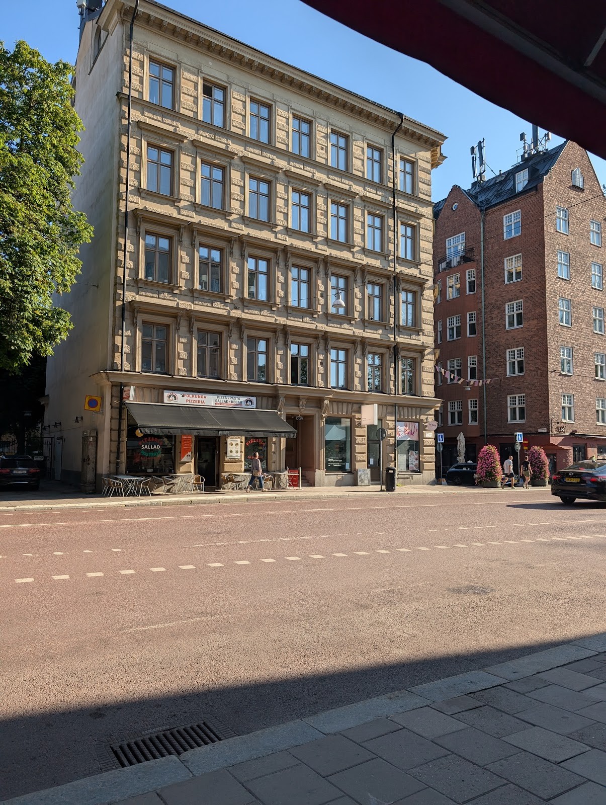 Folkunga Pizzeria: the place