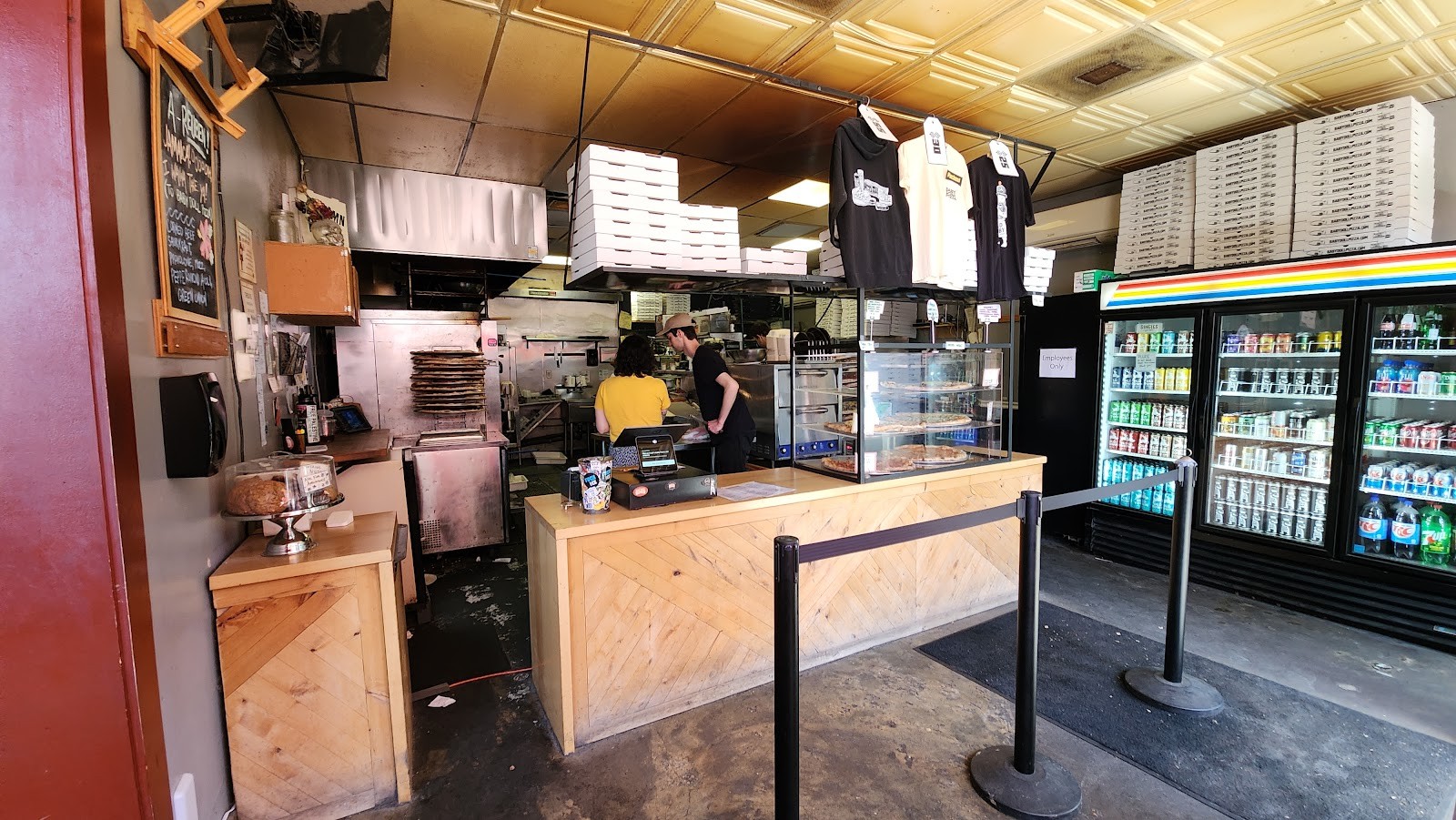 Baby Doll Pizza: the place