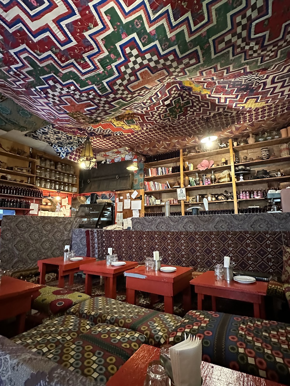 La Khaïma Cuisine Nomade: the place
