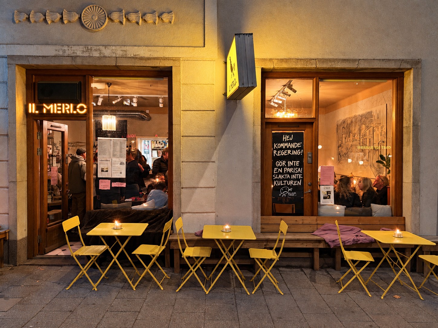 Il Merlo: the place