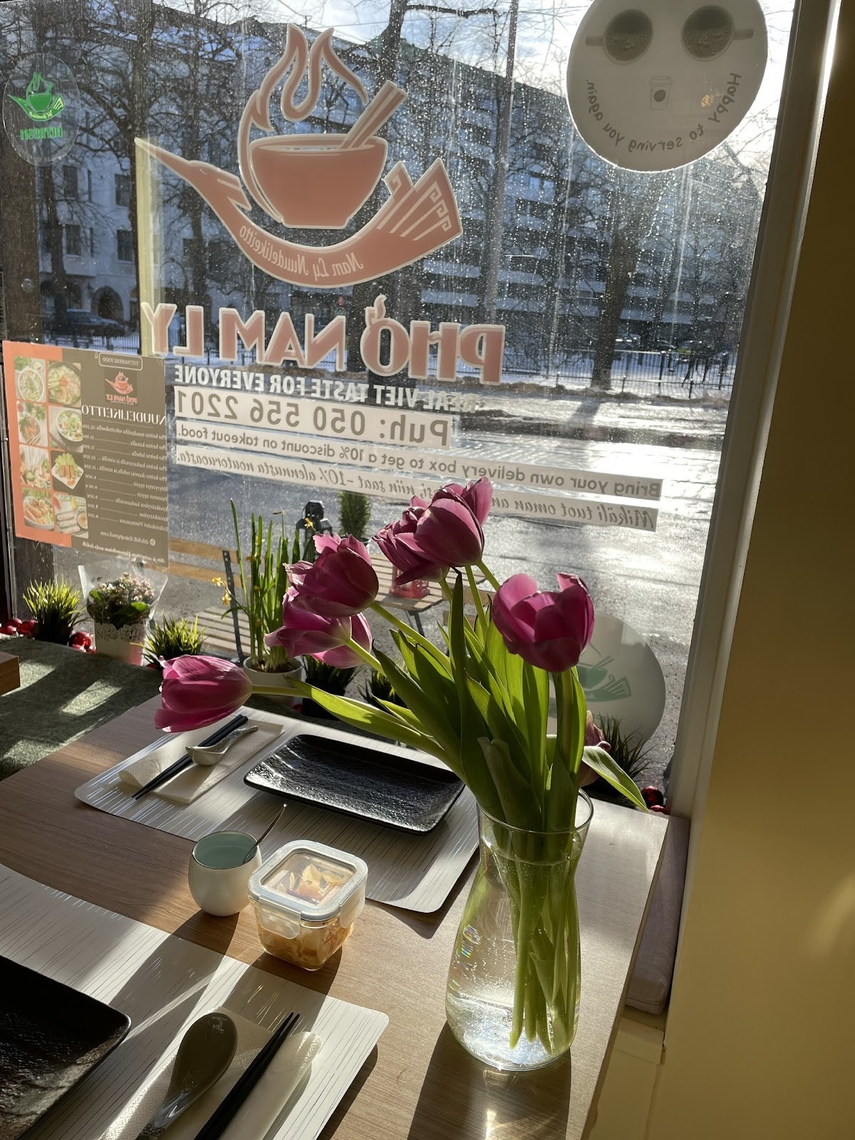 Restaurant Pho Nam Ly: the place