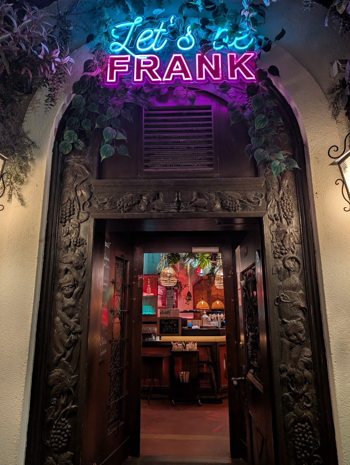Let's be Frank: the place
