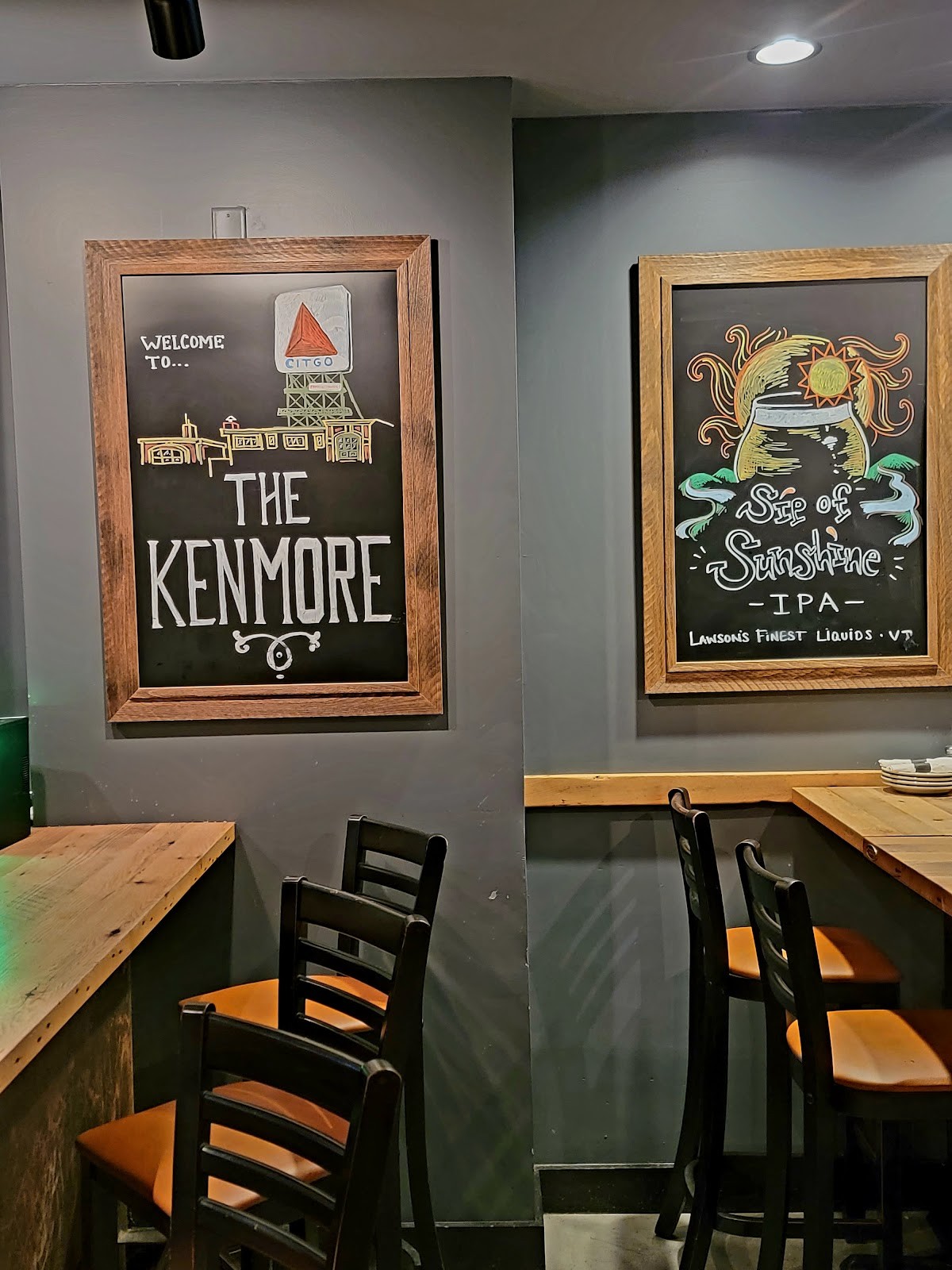 The Kenmore: the place