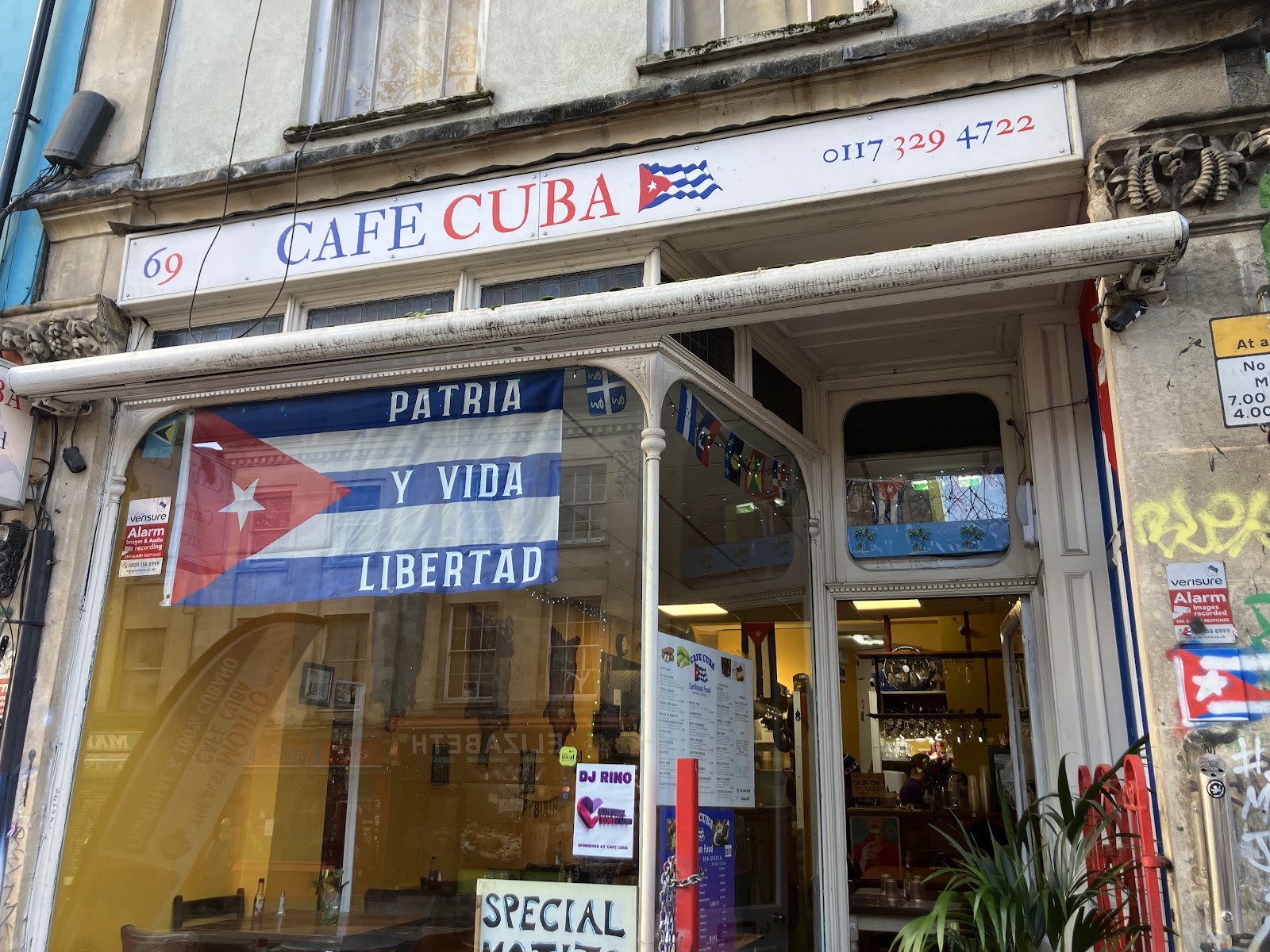 Cafe Cuba Caribbean Food Bristol: the place