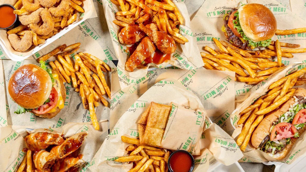 Can't believe it's not meat: food & drinks