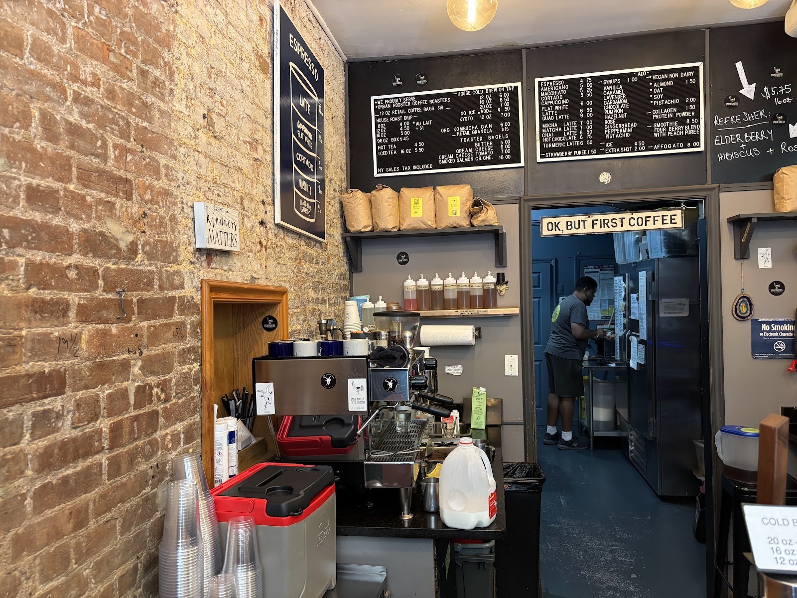 The Jolly Goat Coffee Bar: the place