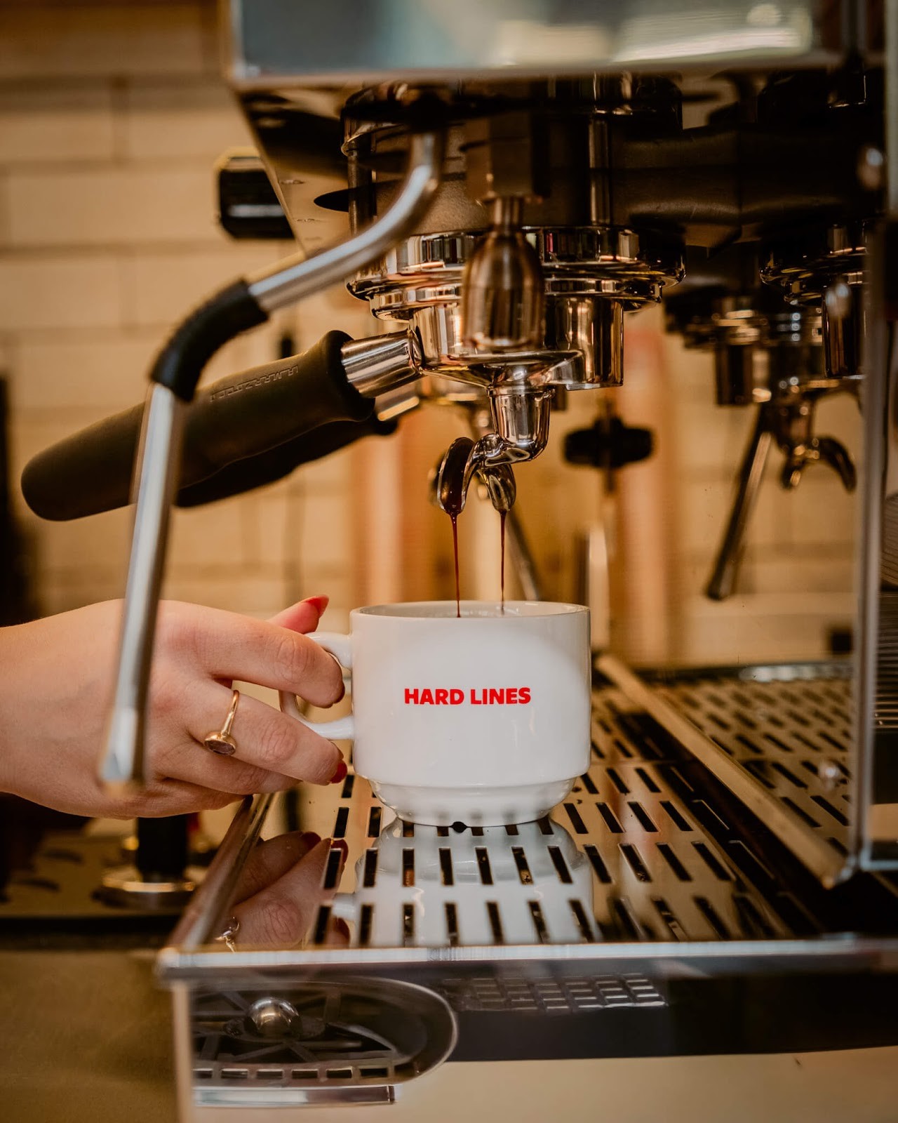 Hard Lines Coffee - Cardiff Market: the place