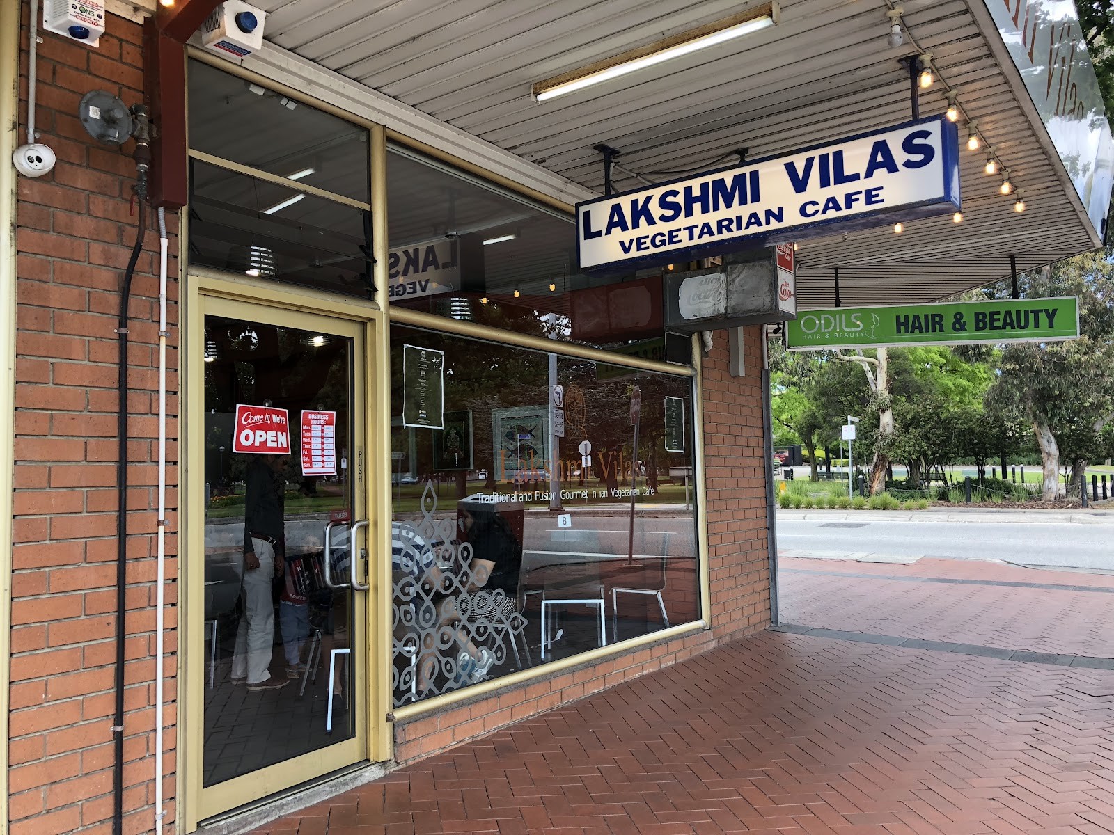 Lakishmi Vilas Vegetarian Take Away: the place