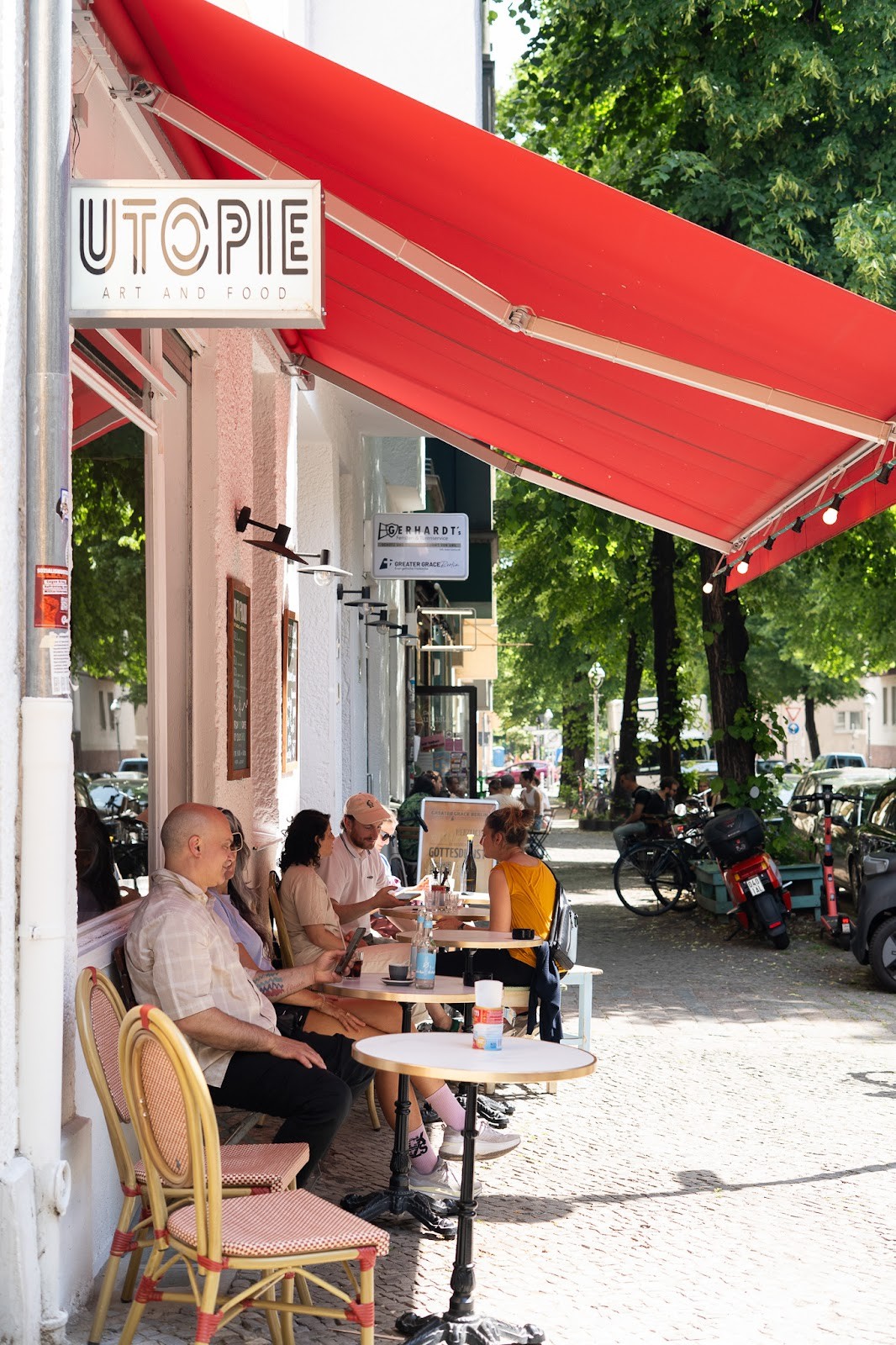 Utopie Café: the place