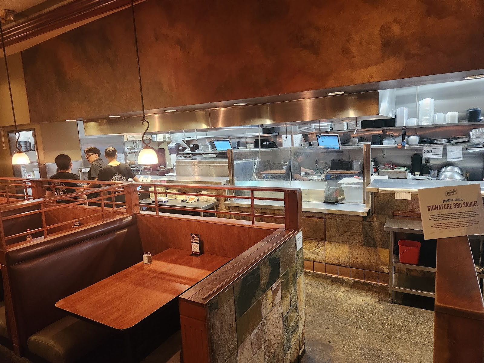 Stonefire Grill: the place