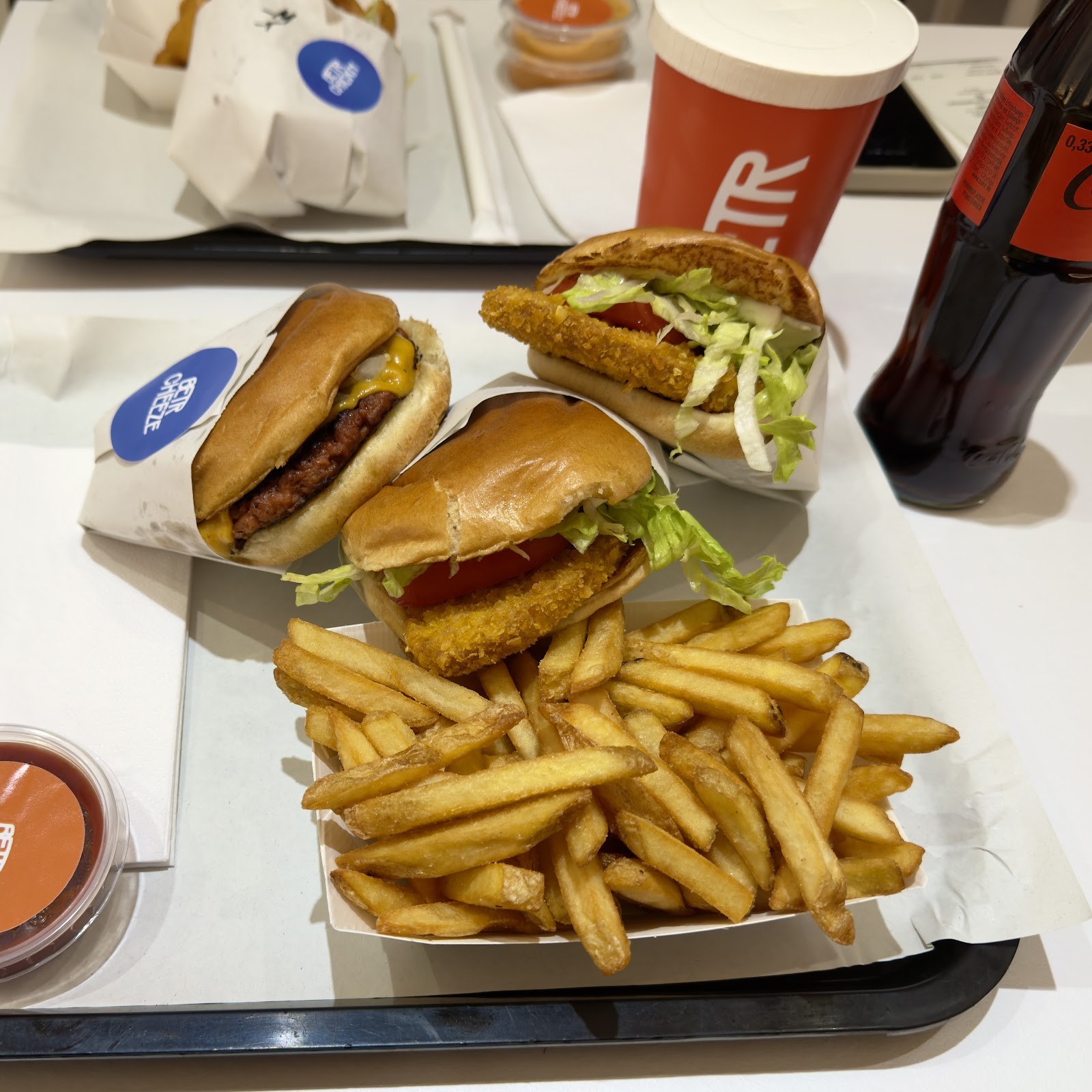 BETR Burger: food & drinks