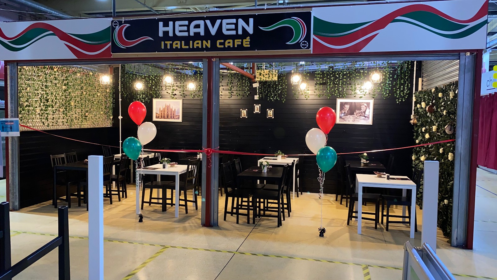 Heaven Italian Cafe: the place