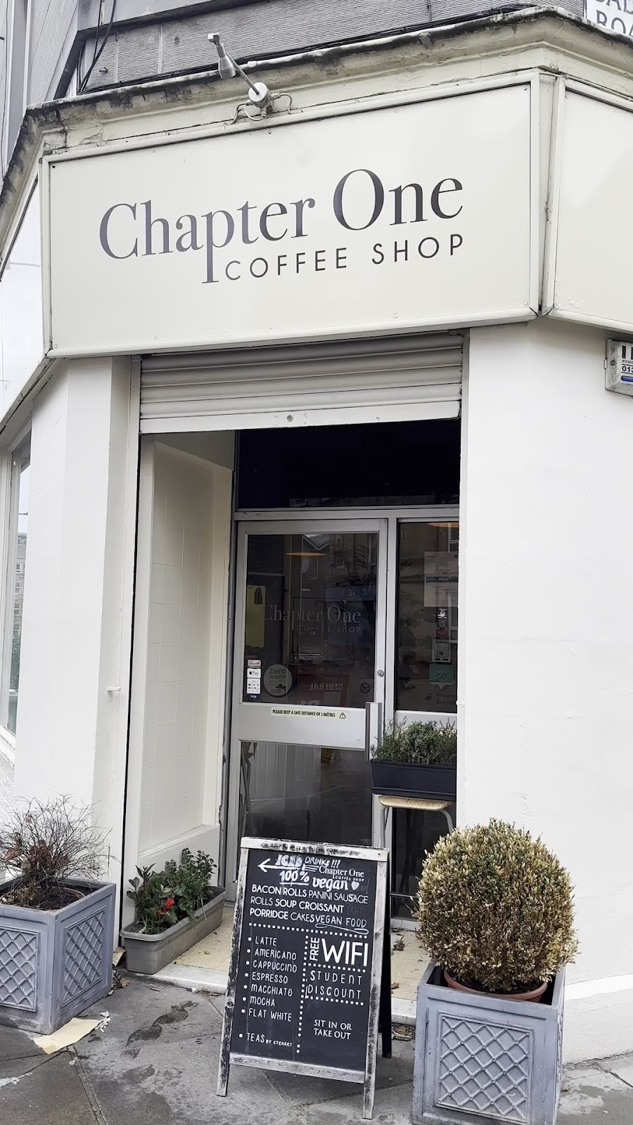 Chapter One Coffee Shop: the place