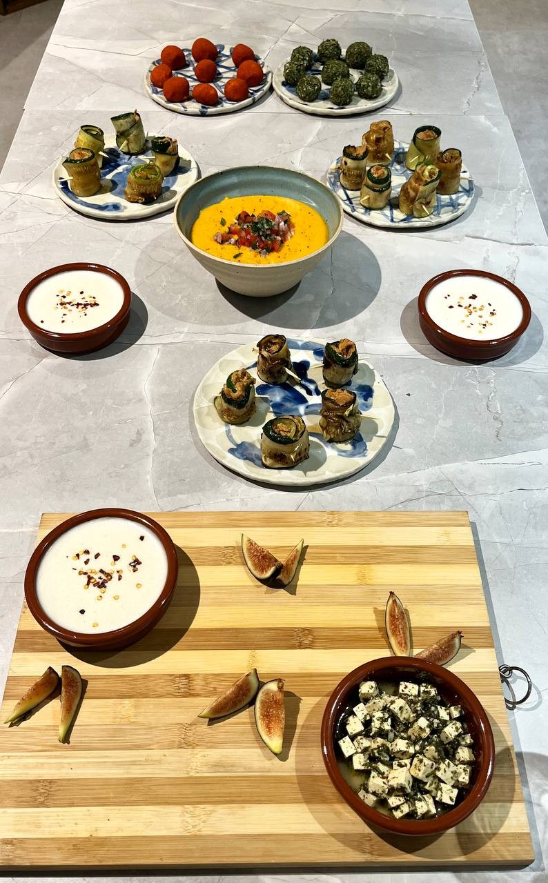 In Bloom cooking school: food & drinks