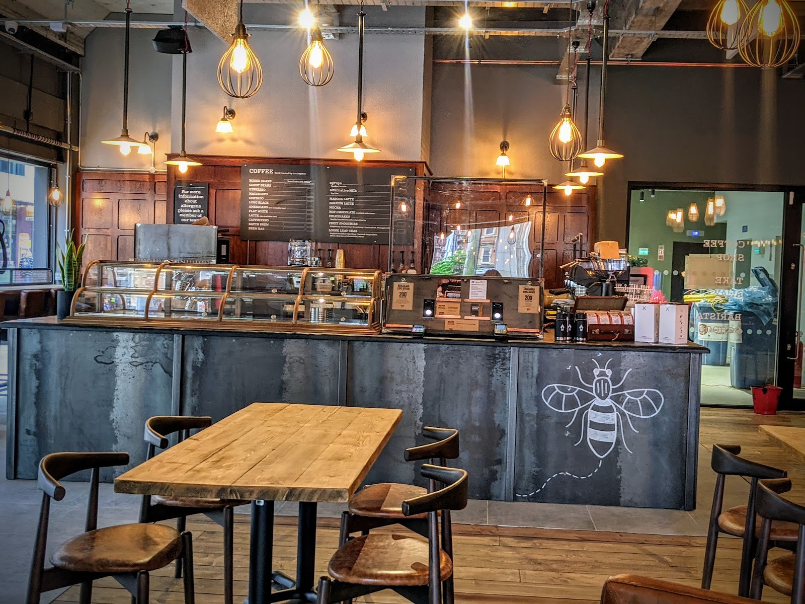 200 Degrees Coffee Shop & Barista School: the place