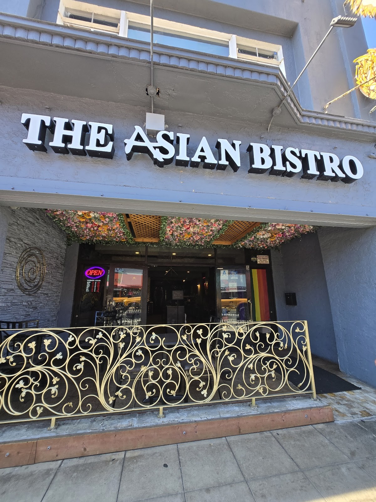 The Asian Bistro: the place
