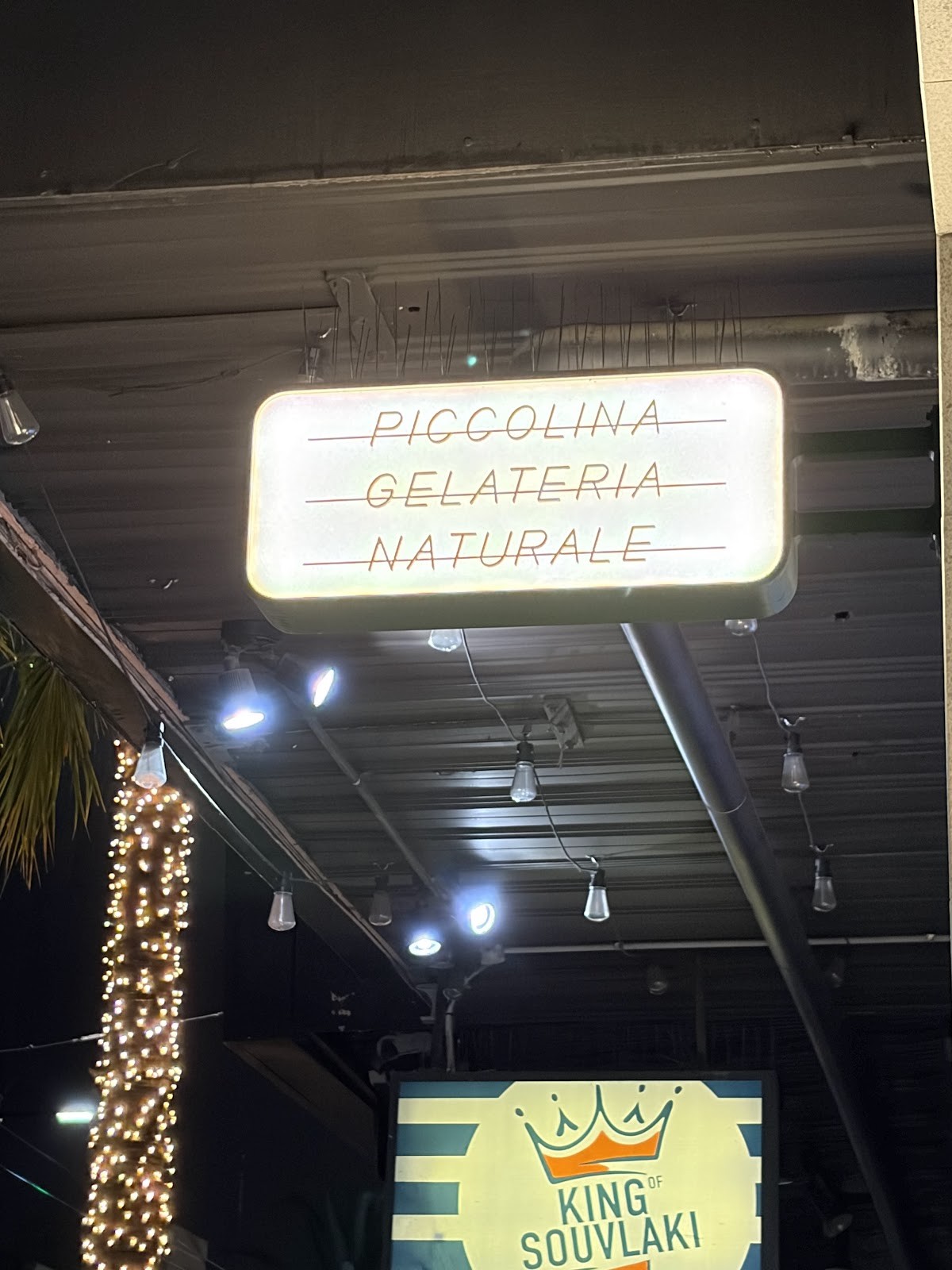 Piccolina Gelateria: the place