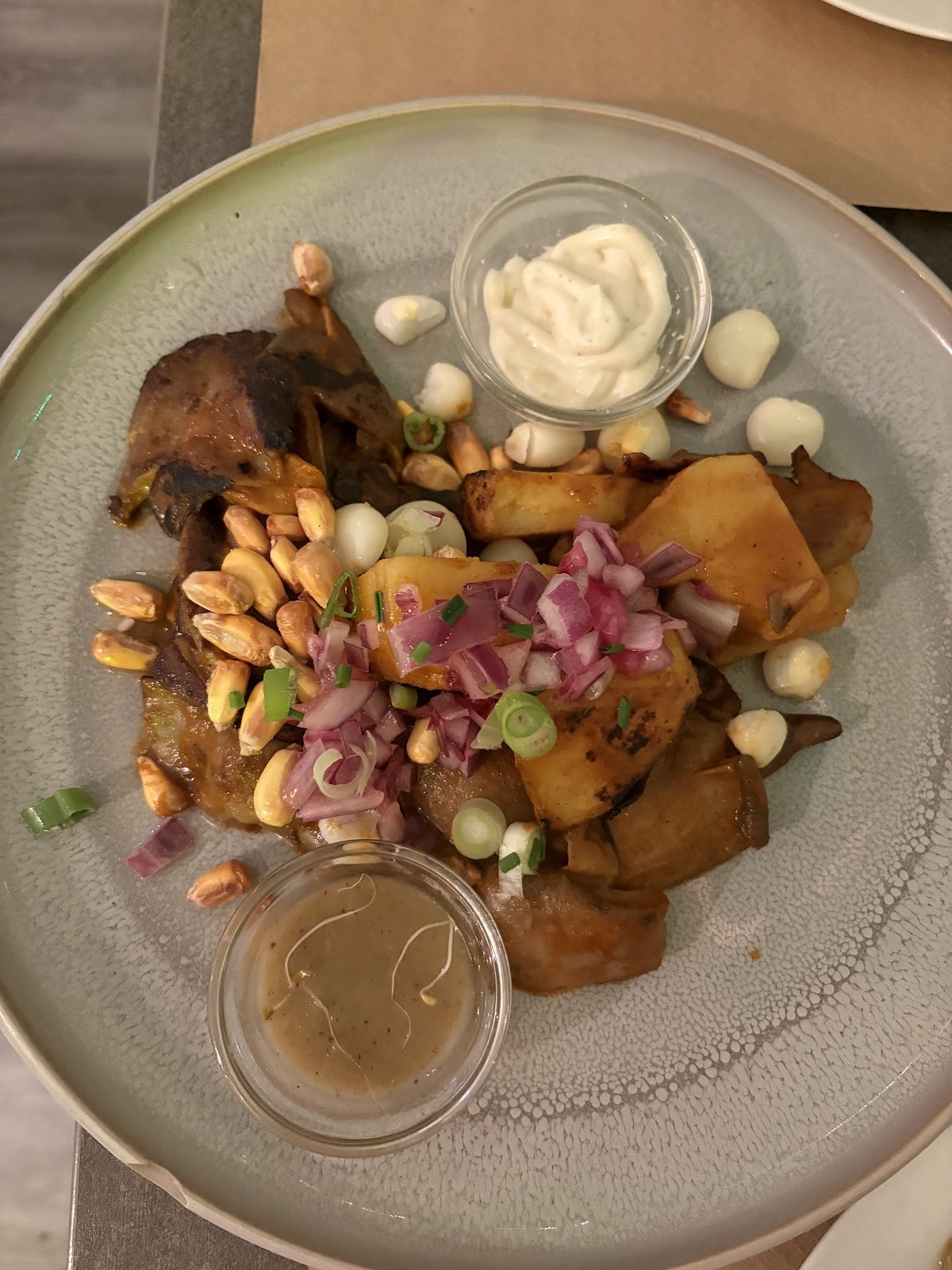 Los Andenes: food & drinks