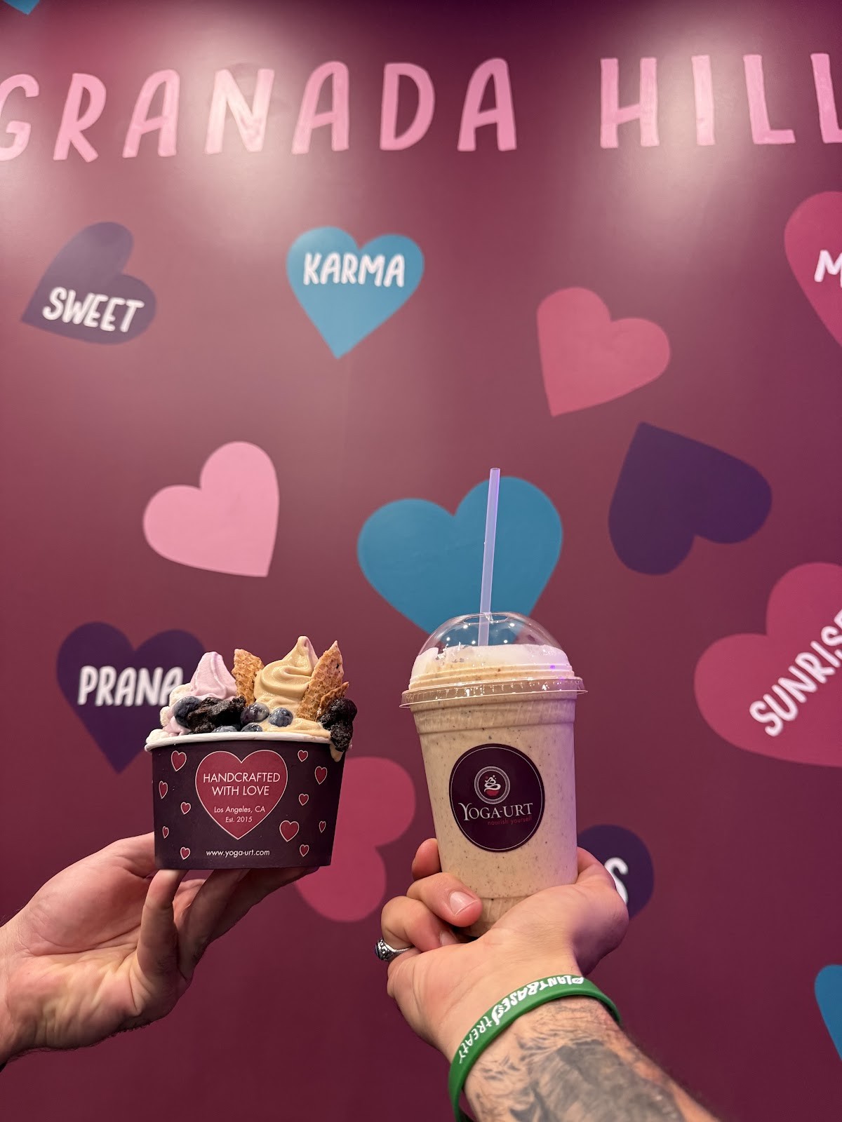 Yoga-urt Granada Hills: food & drinks