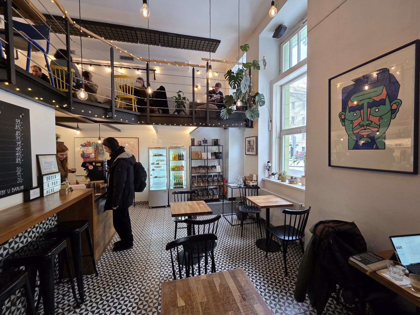 Loft Cafe: the place