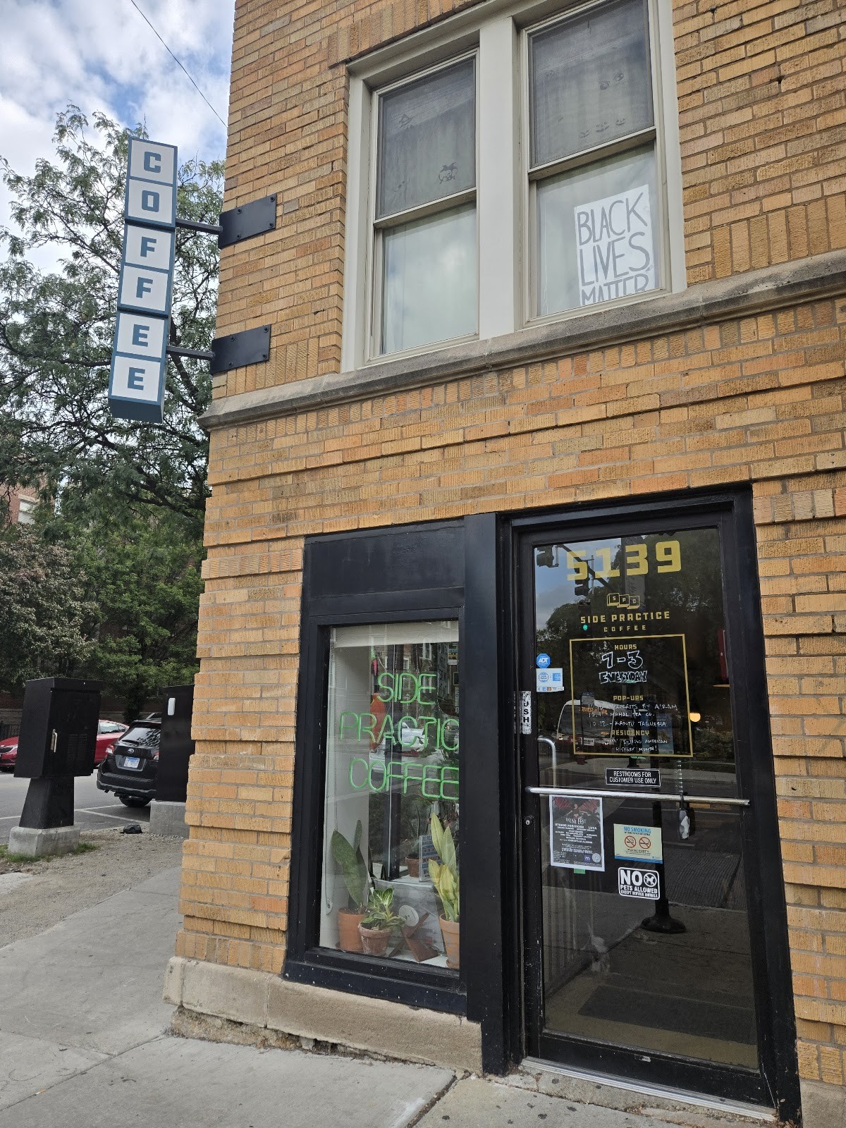 Side Practice Coffee: the place