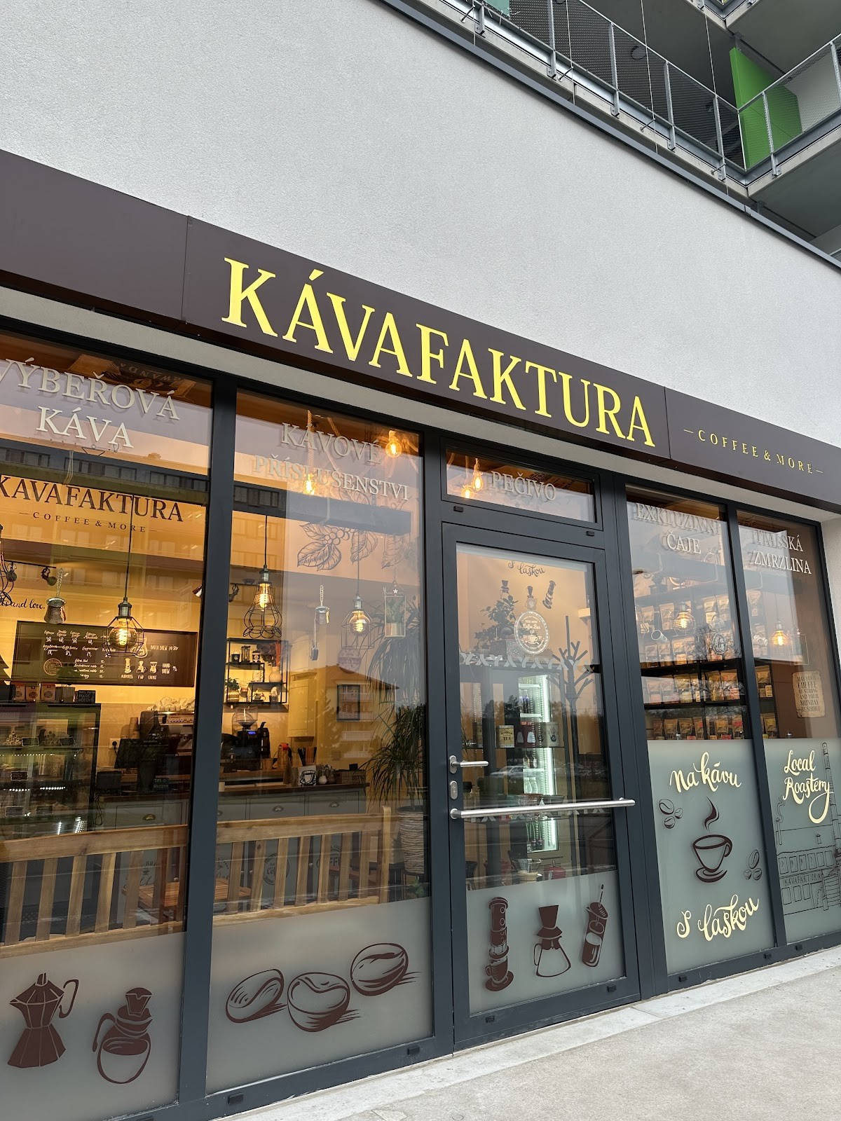 Kávafaktura: the place
