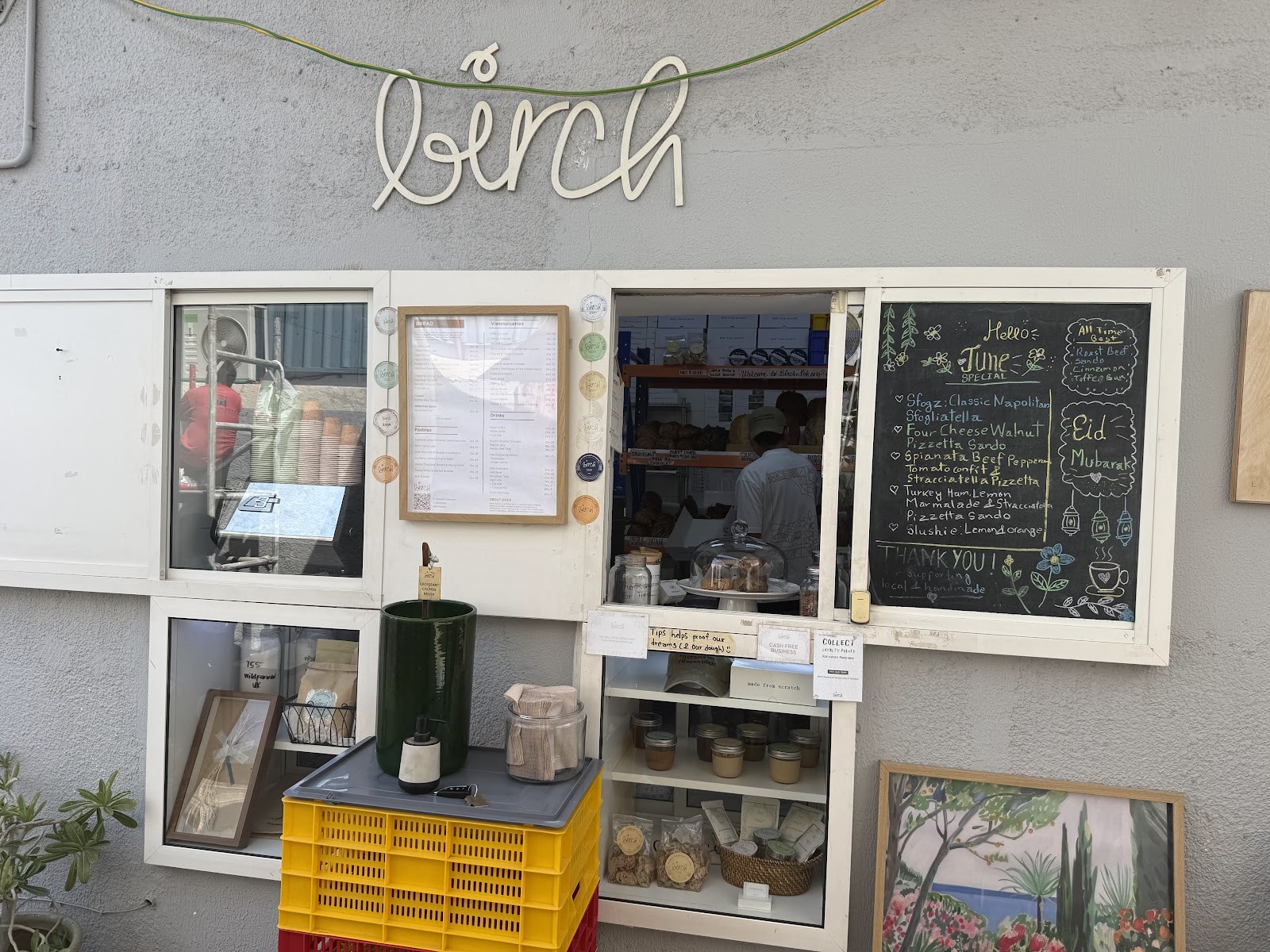 Birch Bakery: the place